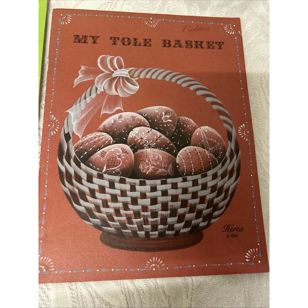 TOLE PRISCILLA HAUSER &HERTA IDEA BOOKS PAINTING‎ BOOKS 1977,78 AND 80 VINT Book